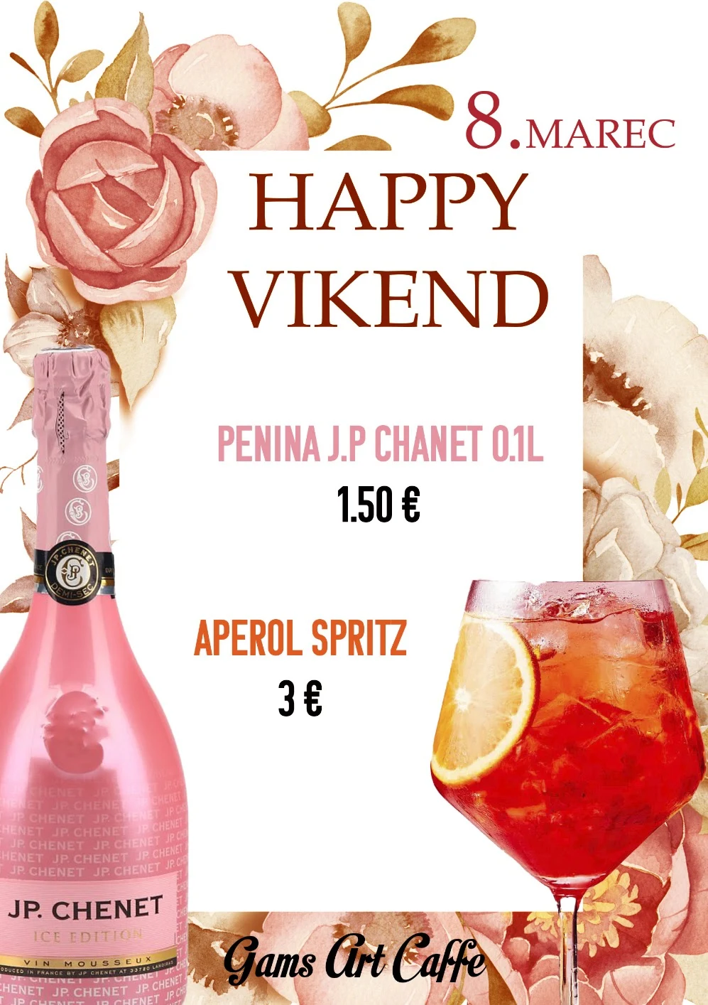 Pomlad v barvah — Promocijski letak